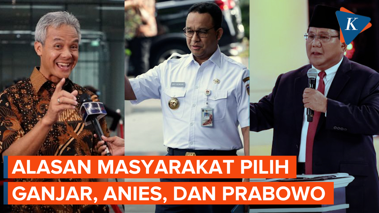 Survei Charta Politika: Anies Dipilih karena Pintar, Ganjar Merakyat, Prabowo Tegas