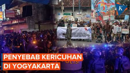 Demo “Free West Papua” di Yogyakarta Berakhir Ricuh, Ini Penyebabnya