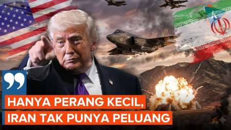 Trump Anggap Konflik Dengan Iran Perang Kecil, Sebut Teheran Tak Punya Peluang
