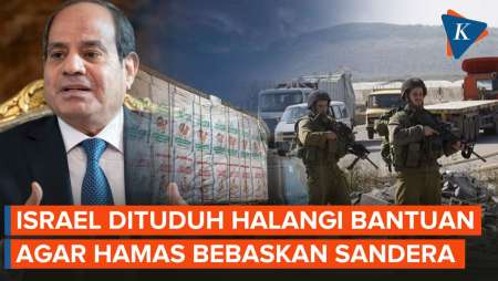 Presiden Mesir Tuduh Israel Sengaja Halangi Bantuan Untuk Muluskan Misi Pembebasan Sandera