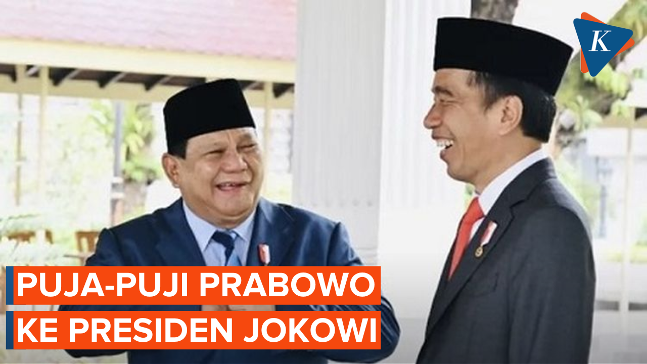 Puja-puji Prabowo ke Presiden Joko Widodo