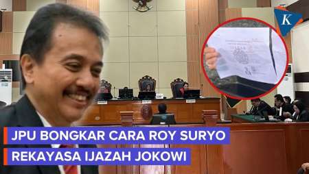 Jaksa Ungkap Roy Suryo Manipulasi Gambar Ijazah Jokowi Dengan Serampangan