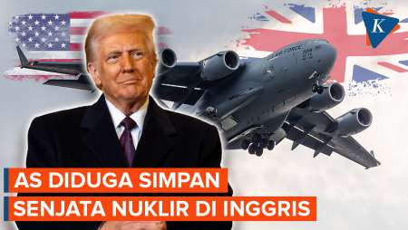 Pesawat C-17 AS Diduga Kirim Senjata Nuklir ke Inggris, Siaga Perang?