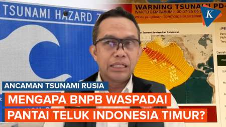 Ancaman Tsunami Rusia, Teluk Indonesia Timur Sangat Diwaspadai, Kenapa?