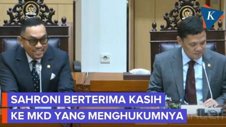 Balik Ke Komisi III, Sahroni Berterima Kasih Ke MKD Yang Menonaktifkannya Dari DPR