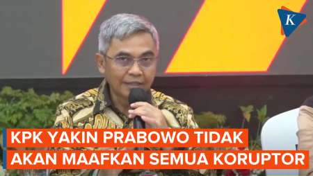 KPK Yakin Prabowo Tegas Berantas Korupsi dan Tak Akan Maafkan Semua Koruptor