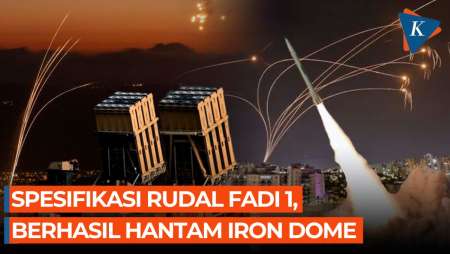 Spesifikasi Fadi 1, Rudal Hizbullah yang Jebol Iron Dome Israel