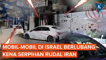 Serpihan Rudal Iran Jatuh Di Kawasan Rishon LeZion Israel