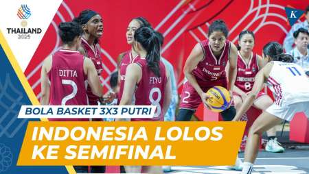 Hasil Basket 3x3 Putri SEA Games: Timnas Ke Semifinal, Taklukkan Filipina Hingga Malaysia