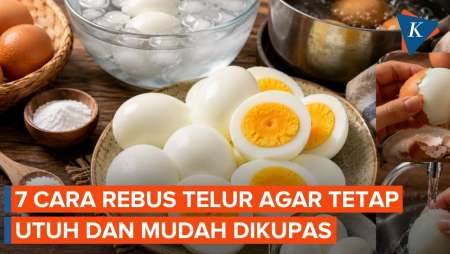 Telur Rebus Sering Susah Dikupas? Coba 7 Trik Sederhana Ini!