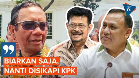 Kata Mahfud soal Pimpinan KPK Didesak Mundur