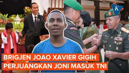 Sosok Brigjen Joao Xavier Gigih Bantu Joni Wujudkan Mimpi Masuk TNI AD