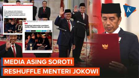 Media Asing Soroti Reshuffle Kabinet Jokowi, Didominasi Orang Dekat Prabowo