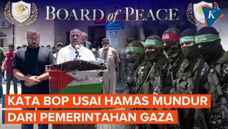 Hamas Mundur Dari Pemerintahan Gaza, Ini Respons Board Of Peace