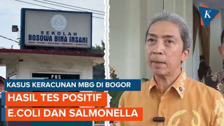 Keracunan MBG di Bogor Diduga akibat Bakteri E. coli dan Salmonella 