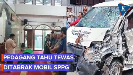 Pedagang Tahu Tewas Ditabrak Mobil SPPG, Korban Sempat Kritis Di Rumah Sakit