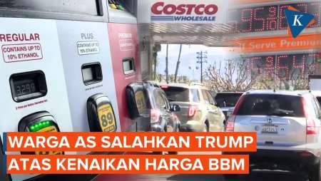 Harga BBM Melambung Imbas Perang, Warga AS Salahkan Trump