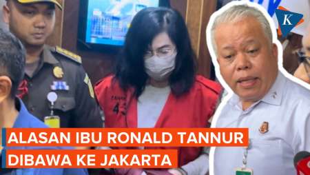 Kejagung Ungkap Alasan Ibu Ronald Tannur Tersangka Suap Hakim Dibawa ke Jakarta