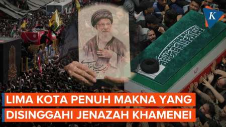 Kenapa Jenazah Khamenei Dibawa Keliling 5 Kota? Ini Makna Historis Di Balik Prosesi Pemakamannya