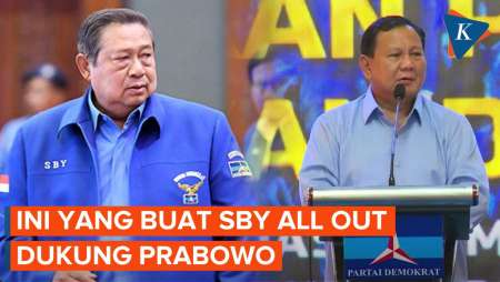 SBY Blak-blakan Alasan Dukung Prabowo di Pilpres 2024