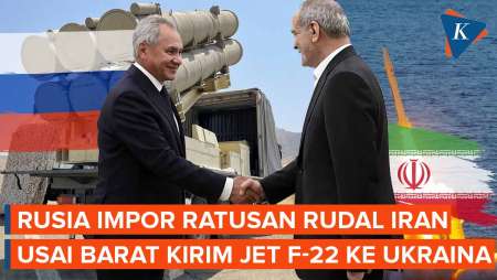 Iran Bakal Kirim Ratusan Rudal Balistik ke Rusia