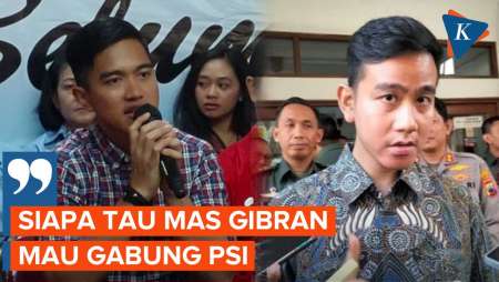 Kelakar Kaesang Sering Dikira Gibran: Siapa Tahu Mau Gabung ke PSI