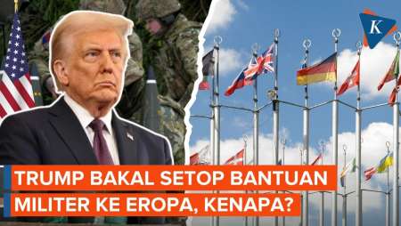 Trump Ogah Terus Lindungi Eropa dari Rusia, Bakal Setop Bantuan Militer