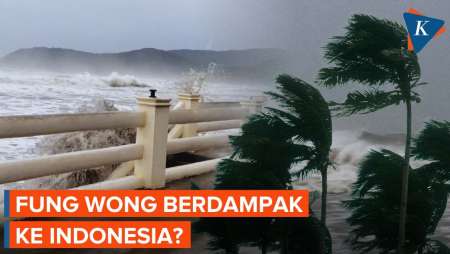 Gelombang Tinggi 2-4 Meter Ancam Nelayan, Siklus Fung Wong Berdampak Ke Indonesia?