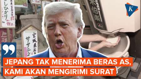 Jepang Tolak Bantuan Beras AS, Trump Ancam Naikin Tarif Dagang