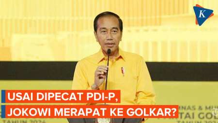 Golkar Terbuka jika Jokowi Ingin Gabung Usai Dipecat PDI-P