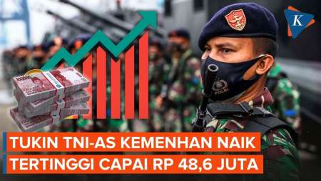 Kenaikan Tukin TNI dan ASN Kemenhan Bisa Sampai Rp 48 Juta, Begini Rinciannya