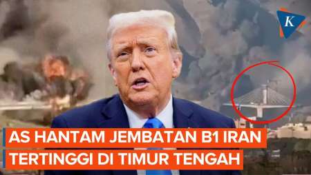 AS Hantam Jembatan Strategis B1 Karaj, Iran: Kami Tidak Menyerah!