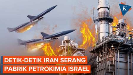 Detik-detik ​​Iran Serang Pabrik Petrokimia Israel dan Pusat Komando AS di Kuwait