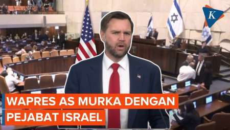 Wapres AS Murka Israel Kecam Kesepakatan Iran: Kami Satu-satunya Sekutu Terkuat!
