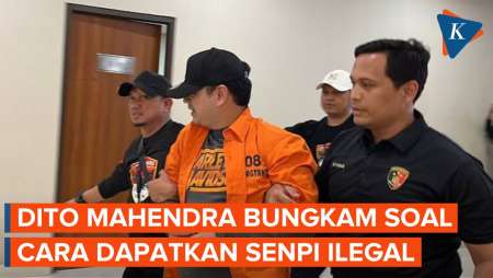 Bareskrim Sebut Dito Mahendra Masih Bungkam soal Cara Dapatkan Senjata Api Ilegal