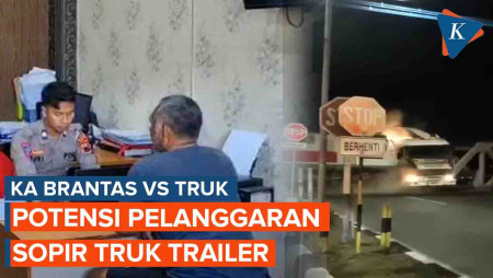 Truk Trailer Melintas di Jalan Madukoro Semarang, Melanggar atau Tidak?