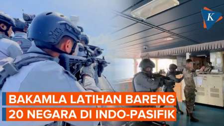 Bakamla Ikut Latihan Bersama 20 Negara untuk Jaga Perbatasan