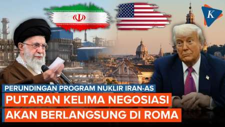 Besok! Iran dan AS Bakal Kembali Negosiasi Program Nuklir di Roma