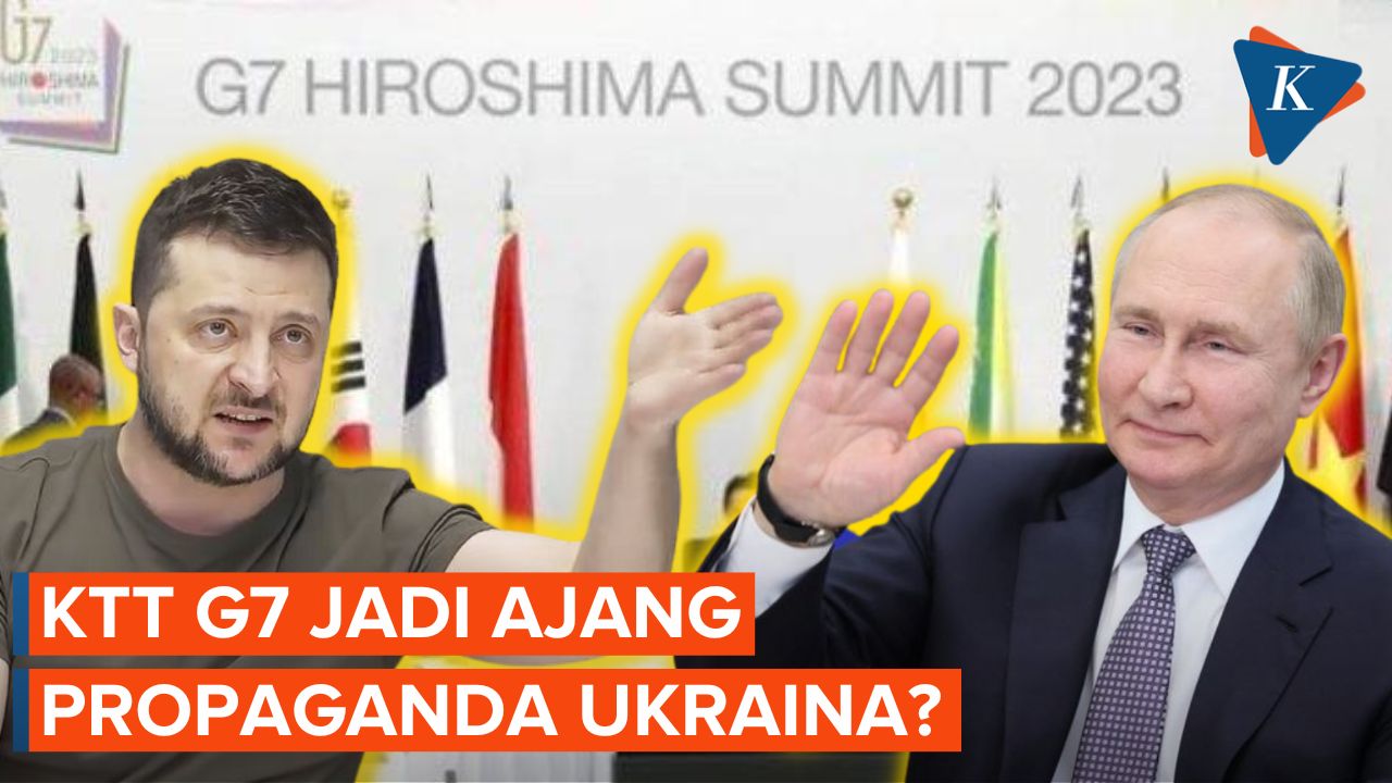 Rusia Tuduh KTT G7 Jadi Pertunjukan Propaganda Ukraina