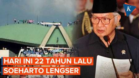 Hari Ini dalam Sejarah: Soeharto Lengser, Akhir Kisah Orde Baru 