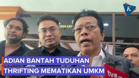 Adian Napitupulu Bela Pedagang Thrifting: Rakyat Tetap Butuh Makan