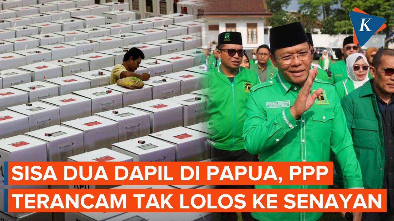 Tersisa 2 Dapil di Papua, PPP Belum Lampaui 4 Persen Parliamentary Threshold