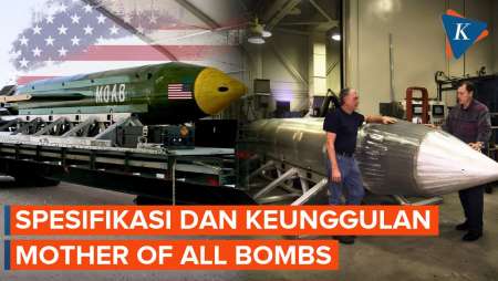 Spesifikasi Mother Of All Bombs Yang AS Siapkan Untuk Gempur Iran