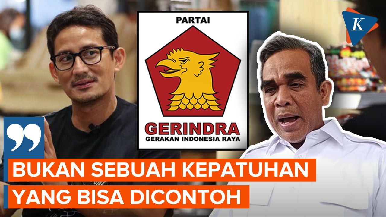 Sekjen Gerindra Mengaku Kecewa dengan Keputusan Sandiaga Uno