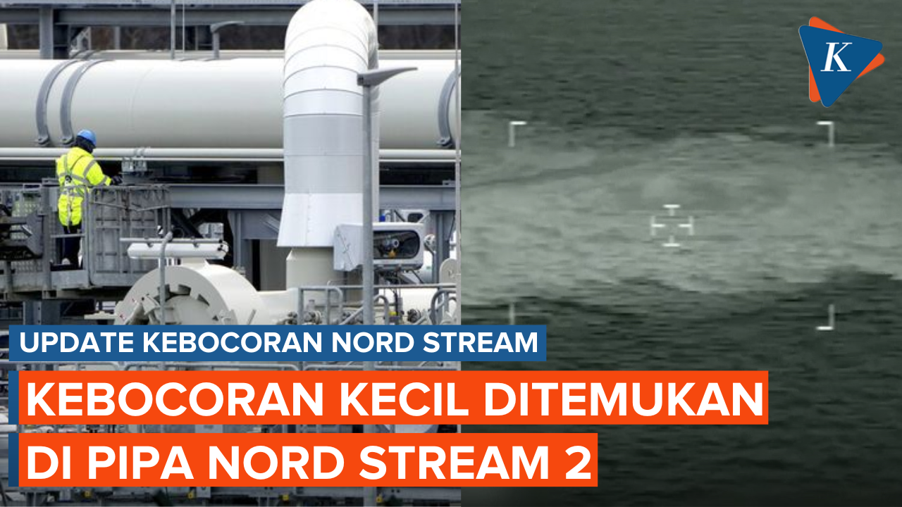 Kebocoran Pipa Gas Nord Stream Semakin Kecil