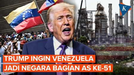 Trump "Ngebet" Jadikan Venezuela Negara Bagian AS ke-51
