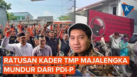 Ikuti Jejak Maruarar, 150 Kader TMP Majalengka Mundur dari PDI-P