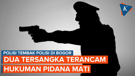 Dua Tersangka Kasus Polisi Tembak Polisi di Bogor Terancam Hukuman Mati