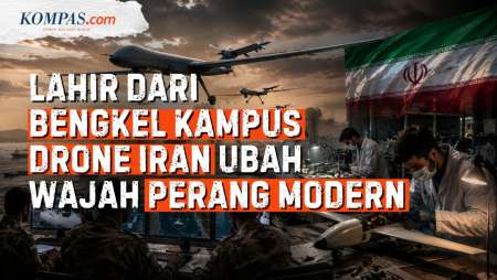Manuver Iran Jadikan Drone Senjata Mematikan: Berawal Dari Bengkel Kampus, Kini Tekan AS