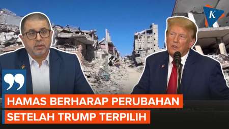 Hamas Yakin Adanya Perubahan Usai Trump Terpilih Jadi Presiden AS